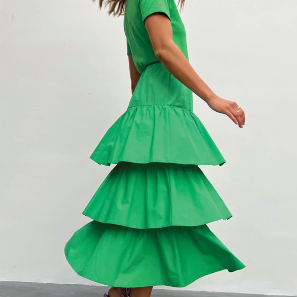 Green Carrie Dress